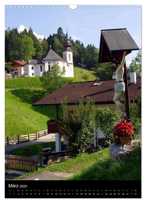 Idyllische Landschaften in Bayern (CALVENDO Wandkalender 2025)