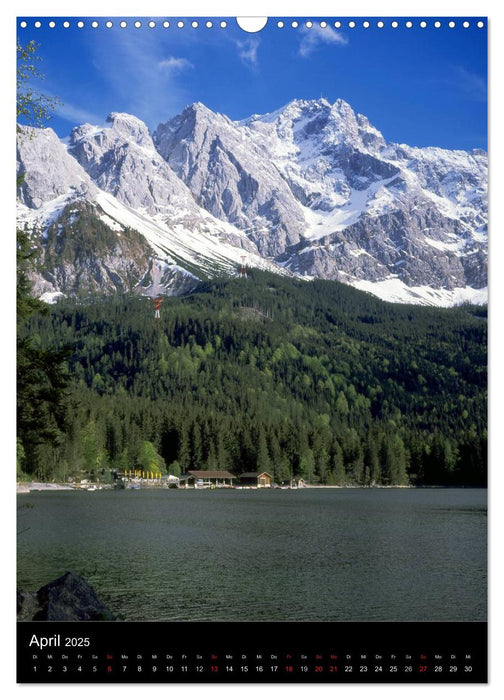 Idyllische Landschaften in Bayern (CALVENDO Wandkalender 2025)