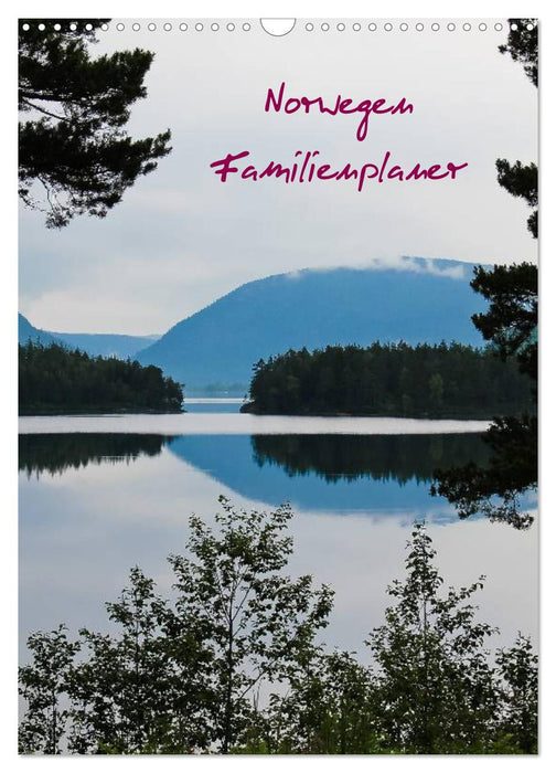 Familienplaner Norwegen (CALVENDO Wandkalender 2025)