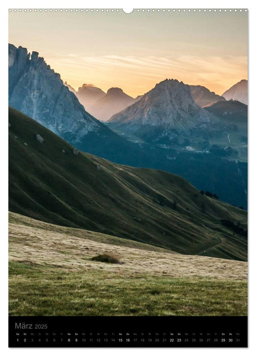 Tirol - Faszination Gebirge (CALVENDO Wandkalender 2025)