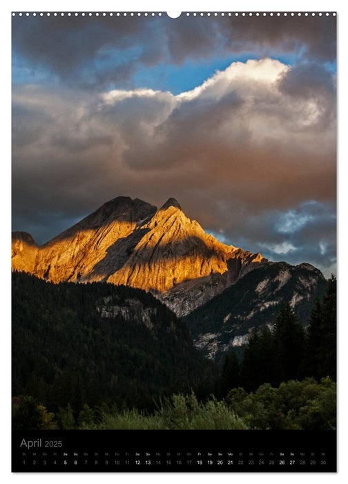 Tirol - Faszination Gebirge (CALVENDO Wandkalender 2025)