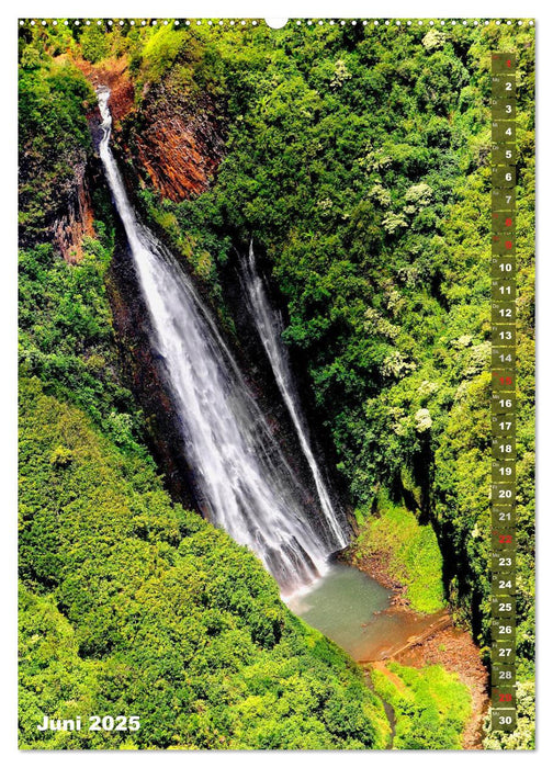 Aloha - Wasser auf Hawaii (CALVENDO Wandkalender 2025)