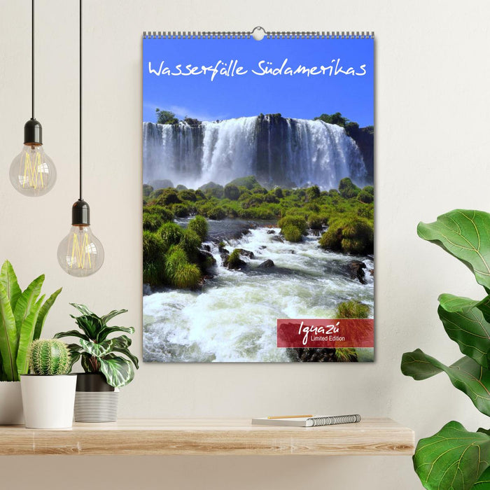 Wasserfälle Südamerikas - Iguazu Wasserfälle (CALVENDO Wandkalender 2025)