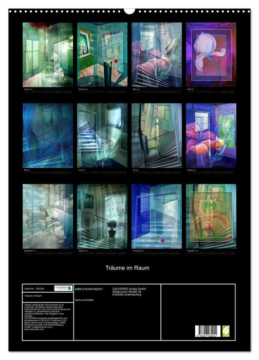 Träume im Raum (CALVENDO Wandkalender 2025)