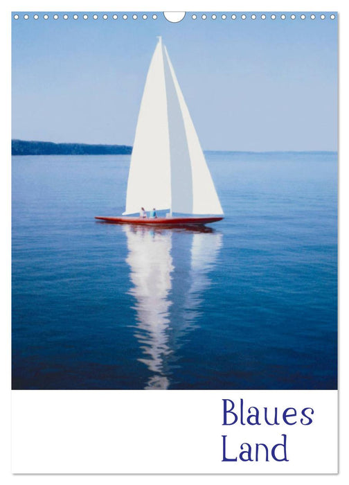 Blaues Land (CALVENDO Wandkalender 2025)