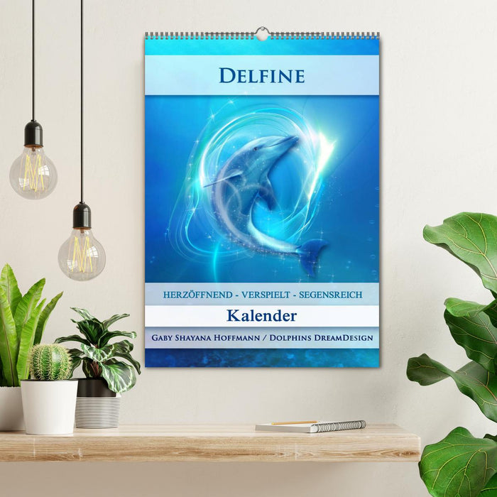Delfine - Kalender (CALVENDO Wandkalender 2025)