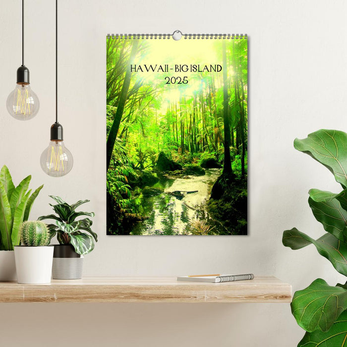 Hawaii - Big Island (CALVENDO Wandkalender 2025)