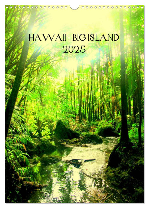 Hawaii - Big Island (CALVENDO Wandkalender 2025)
