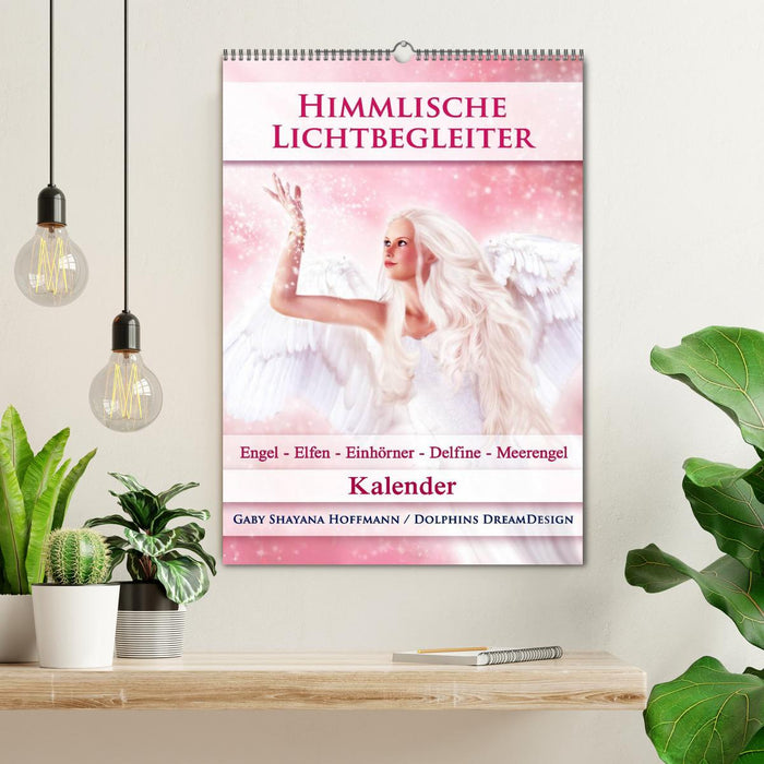 Himmlische Lichtbegleiter - Kalender (CALVENDO Wandkalender 2025)