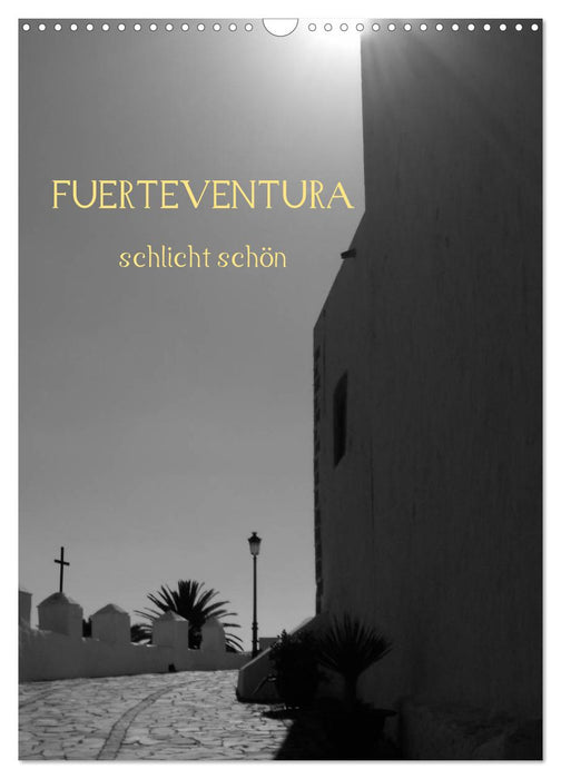 Fuerteventura -schlicht schön (CALVENDO Wandkalender 2025)