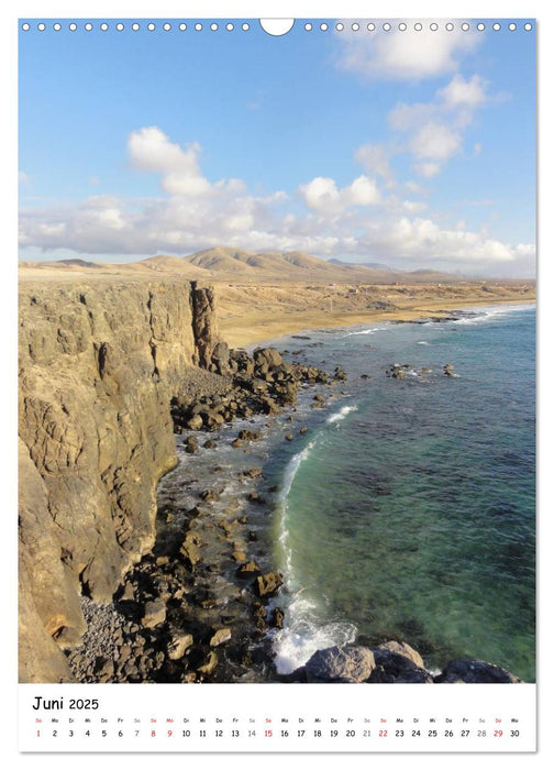 Fuerteventura -schlicht schön (CALVENDO Wandkalender 2025)