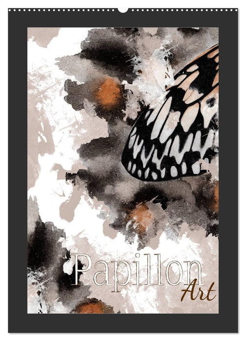 Papillon Art (CALVENDO Wandkalender 2025)