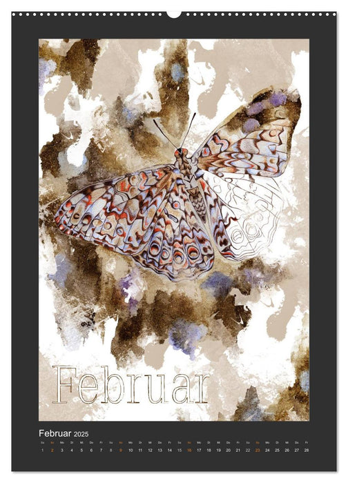 Papillon Art (CALVENDO Wandkalender 2025)