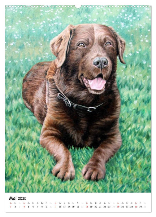 Arts & Dogs (CALVENDO Premium Wandkalender 2025)