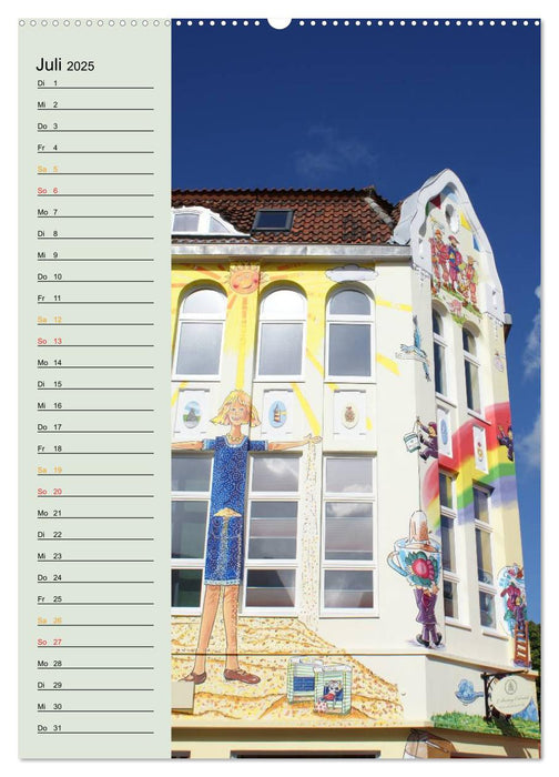 Leer hat Flair / Geburtstagskalender (CALVENDO Premium Wandkalender 2025)