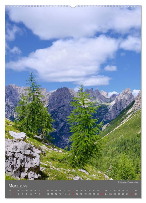 Bergwelt im Licht (CALVENDO Premium Wandkalender 2025)