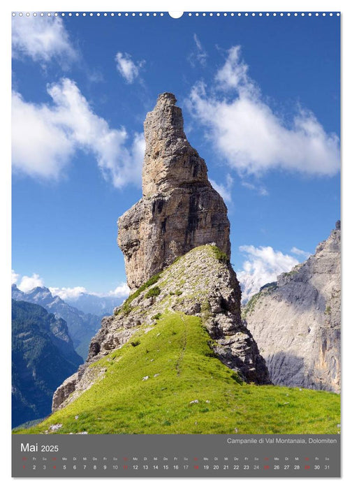 Bergwelt im Licht (CALVENDO Premium Wandkalender 2025)