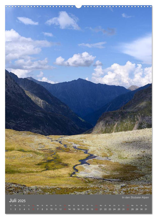 Bergwelt im Licht (CALVENDO Premium Wandkalender 2025)