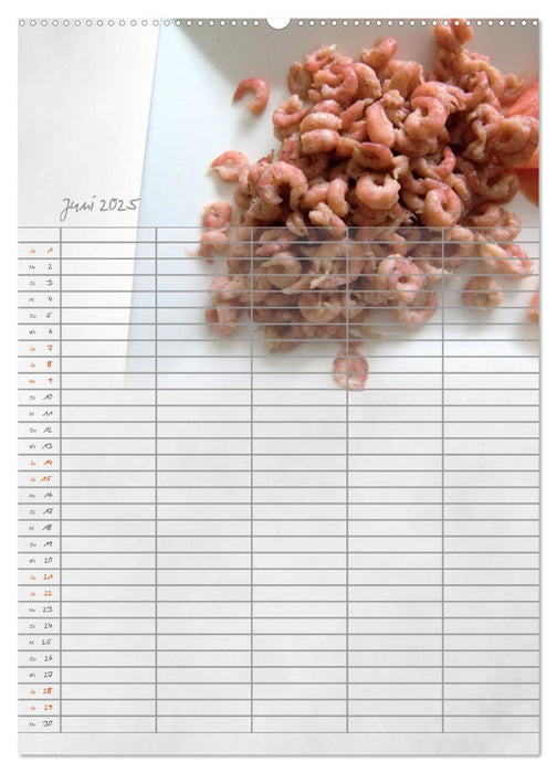 Familienplaner für die Küche. (CALVENDO Wandkalender 2025)