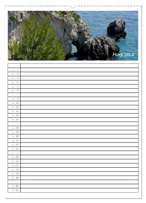 Italien Planer 2025 (CALVENDO Wandkalender 2025)