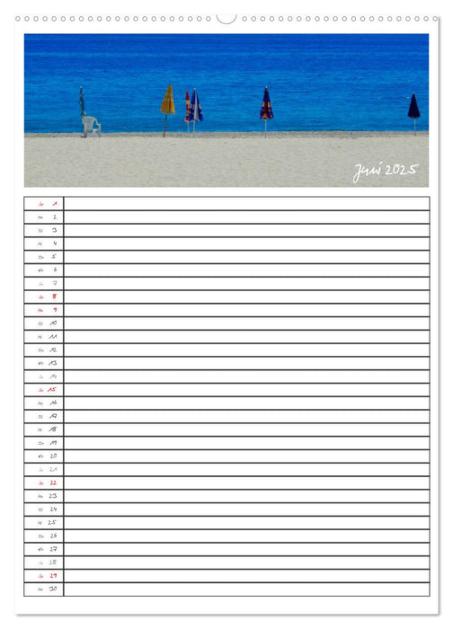 Italien Planer 2025 (CALVENDO Wandkalender 2025)