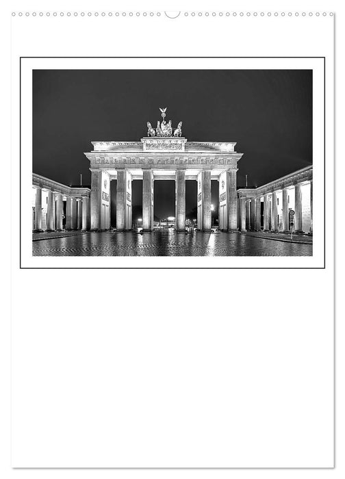 Berlin black & white (CALVENDO Wandkalender 2025)