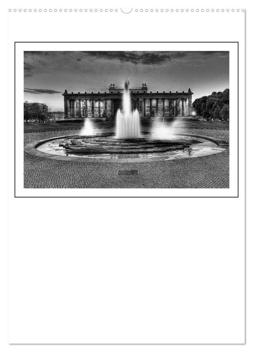 Berlin black & white (CALVENDO Wandkalender 2025)