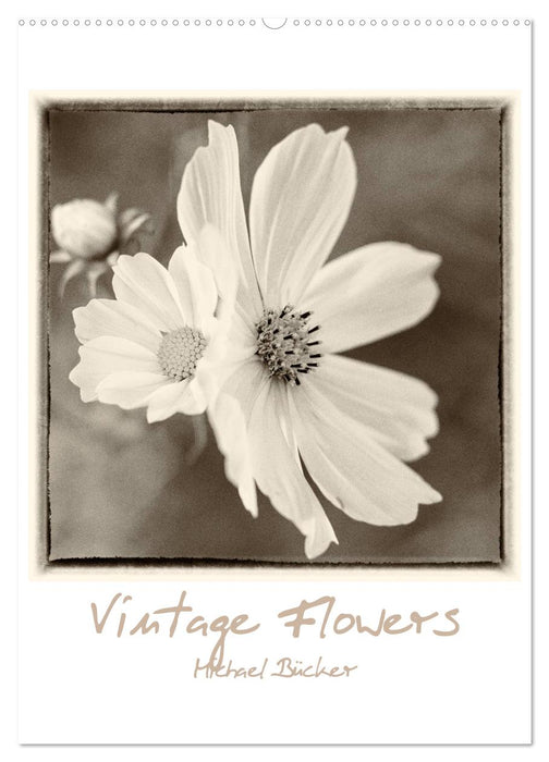 Vintage-Flowers (CALVENDO Wandkalender 2025)