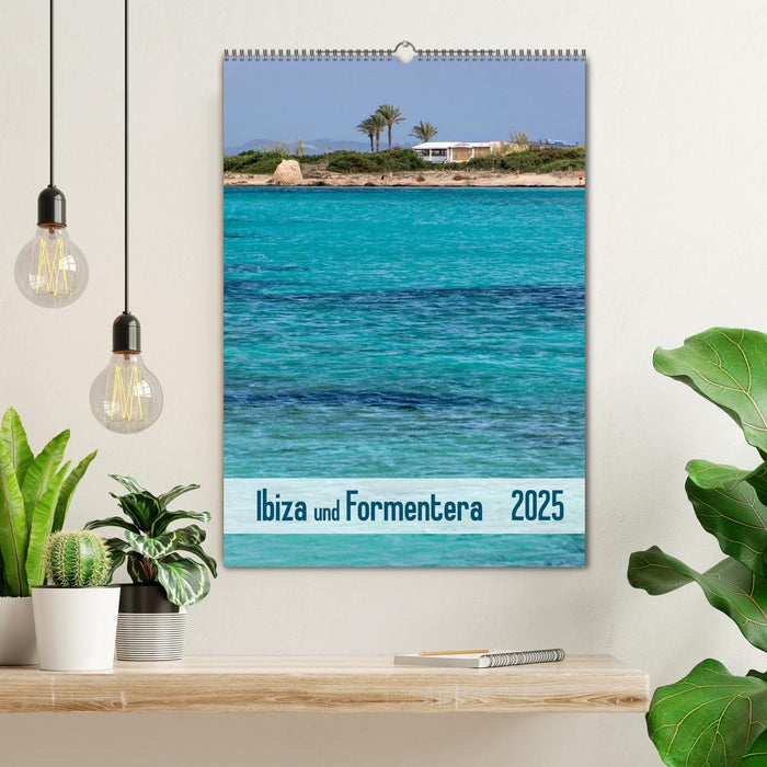 Ibiza und Formentera (CALVENDO Wandkalender 2025)