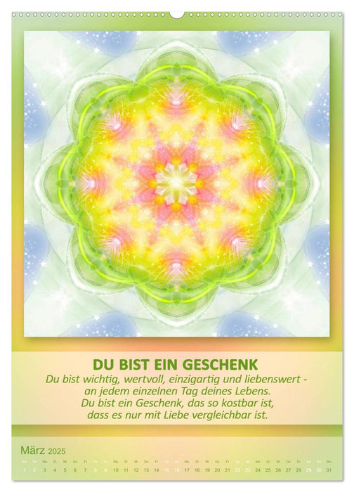 Light Energy Mandalas - Kalender - Vol. 1 (CALVENDO Wandkalender 2025)