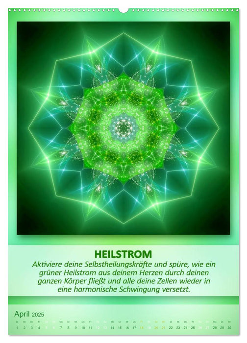 Light Energy Mandalas - Kalender - Vol. 1 (CALVENDO Wandkalender 2025)