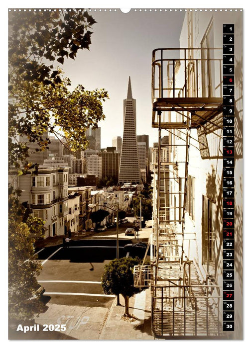 Herrliches Reiseziel... SAN FRANCISCO (CALVENDO Wandkalender 2025)