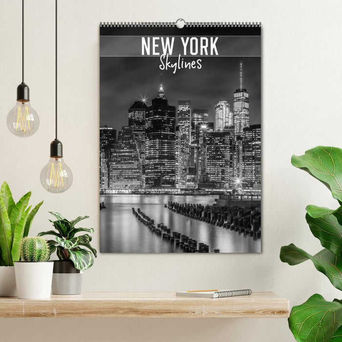 NEW YORK Skylines (CALVENDO Wandkalender 2025)