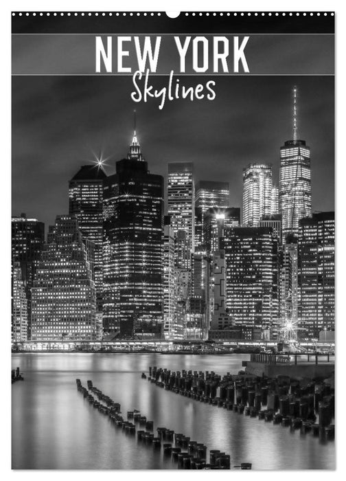 NEW YORK Skylines (CALVENDO Wandkalender 2025)