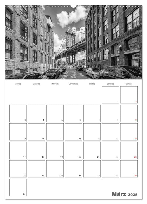 NEW YORK Skylines (CALVENDO Wandkalender 2025)