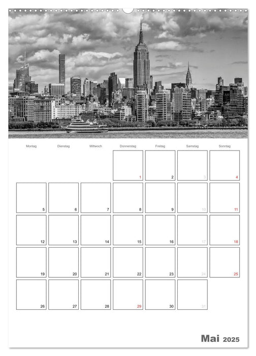 NEW YORK Skylines (CALVENDO Wandkalender 2025)