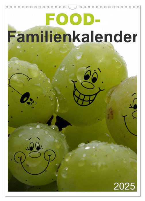 FOOD -Familienkalender (CALVENDO Wandkalender 2025)