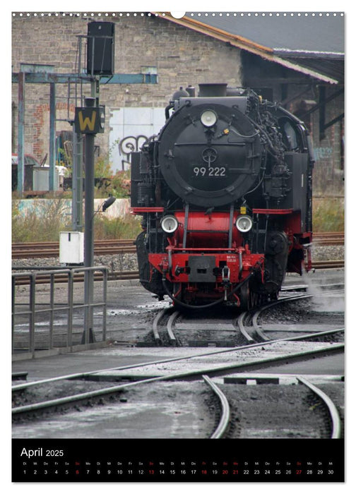 Die Brockenbahn (CALVENDO Wandkalender 2025)