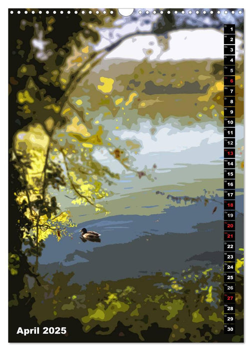 Der Baldeneysee in Essen (CALVENDO Wandkalender 2025)