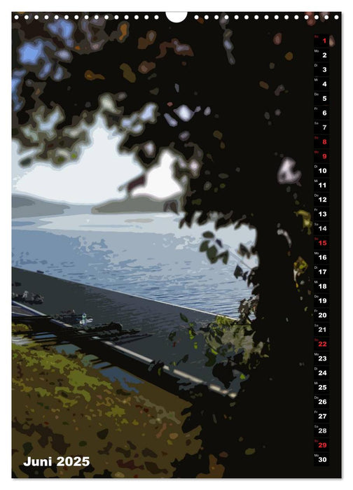 Der Baldeneysee in Essen (CALVENDO Wandkalender 2025)