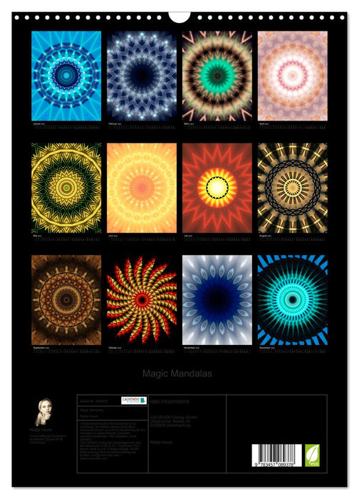 Magic Mandalas (CALVENDO Wandkalender 2025)