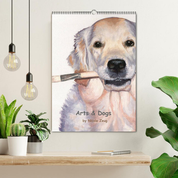 Arts & Dogs (CALVENDO Wandkalender 2025)