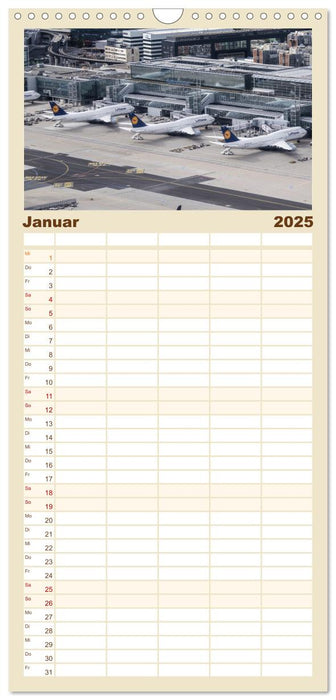 Boeing 747 Kalender (CALVENDO Familienplaner 2025)