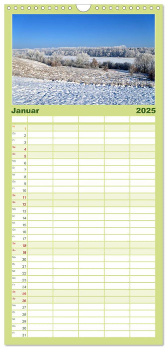 Schwerin Mecklenburg (CALVENDO Familienplaner 2025)