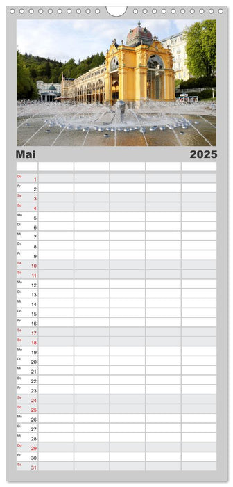 Schönes Tschechien - Eine Rundreise (CALVENDO Familienplaner 2025)