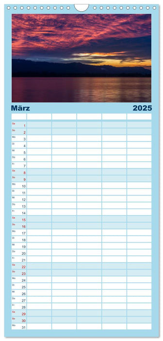 Magie des Bodensees (CALVENDO Familienplaner 2025)