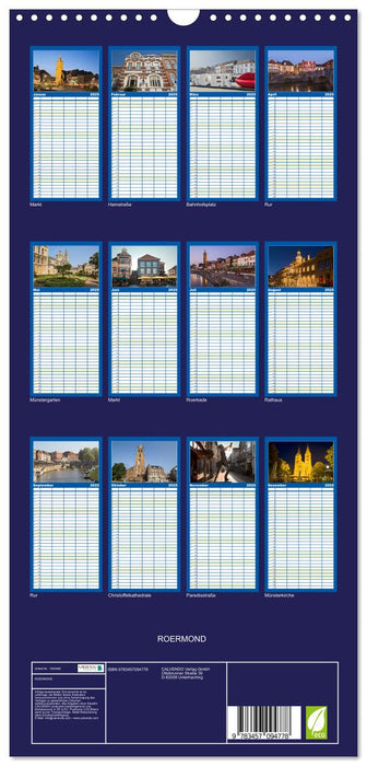 ROERMOND (CALVENDO Familienplaner 2025)