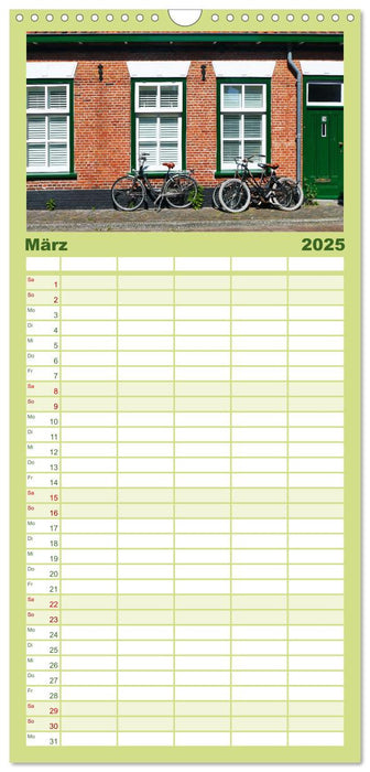 Fahr mal wieder Fahrrad (CALVENDO Familienplaner 2025)