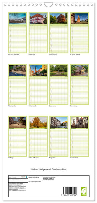 Heilbad Heiligenstadt Stadtansichten (CALVENDO Familienplaner 2025)