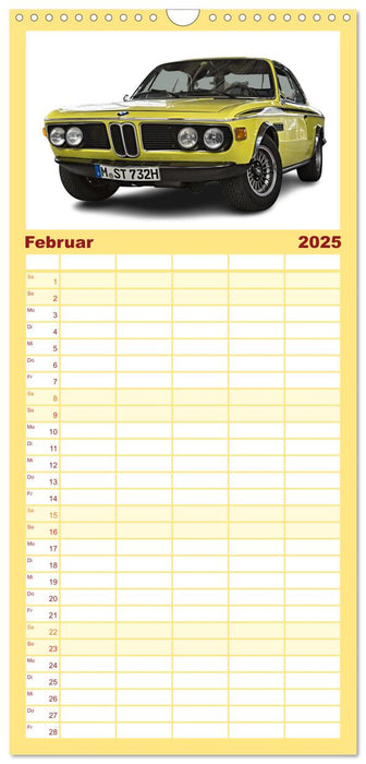 Mein Autokalender (CALVENDO Familienplaner 2025)